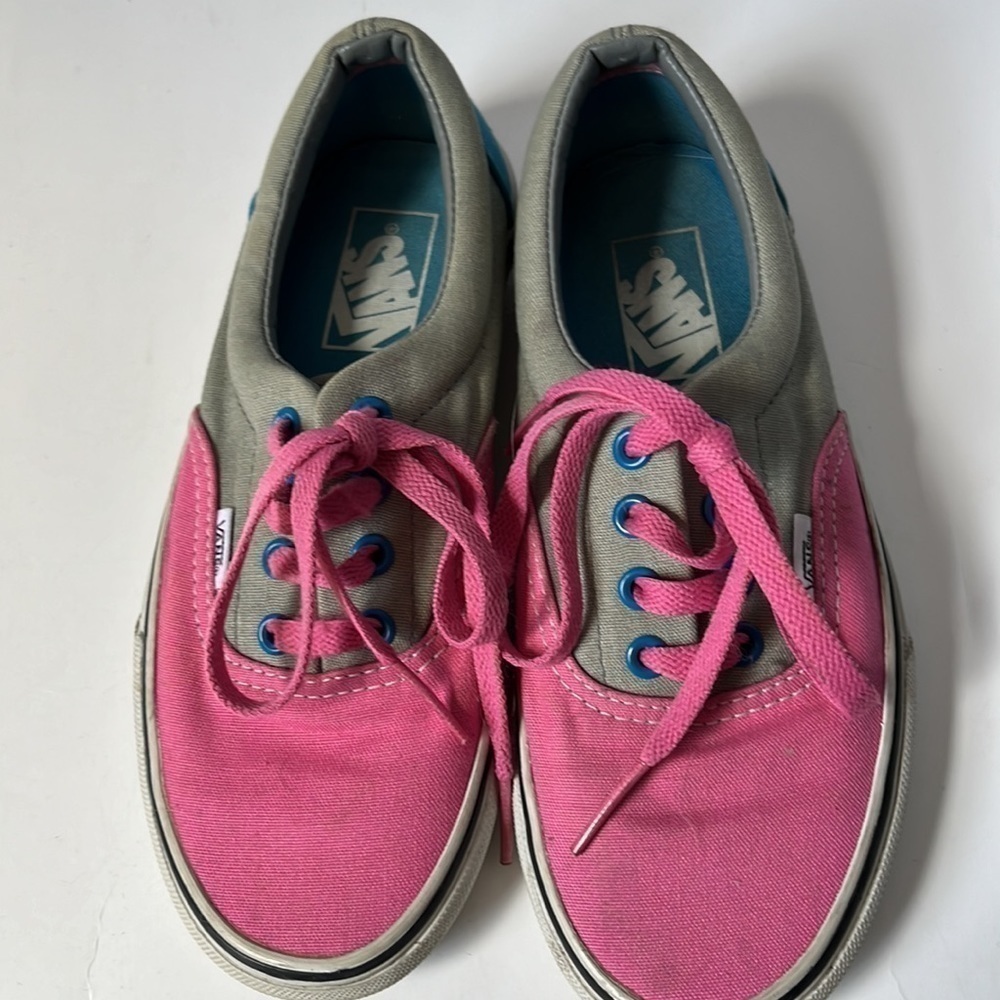 Vans Old Skool tri-color/colorblock sneakers Size 6 - Picture 8 of 8